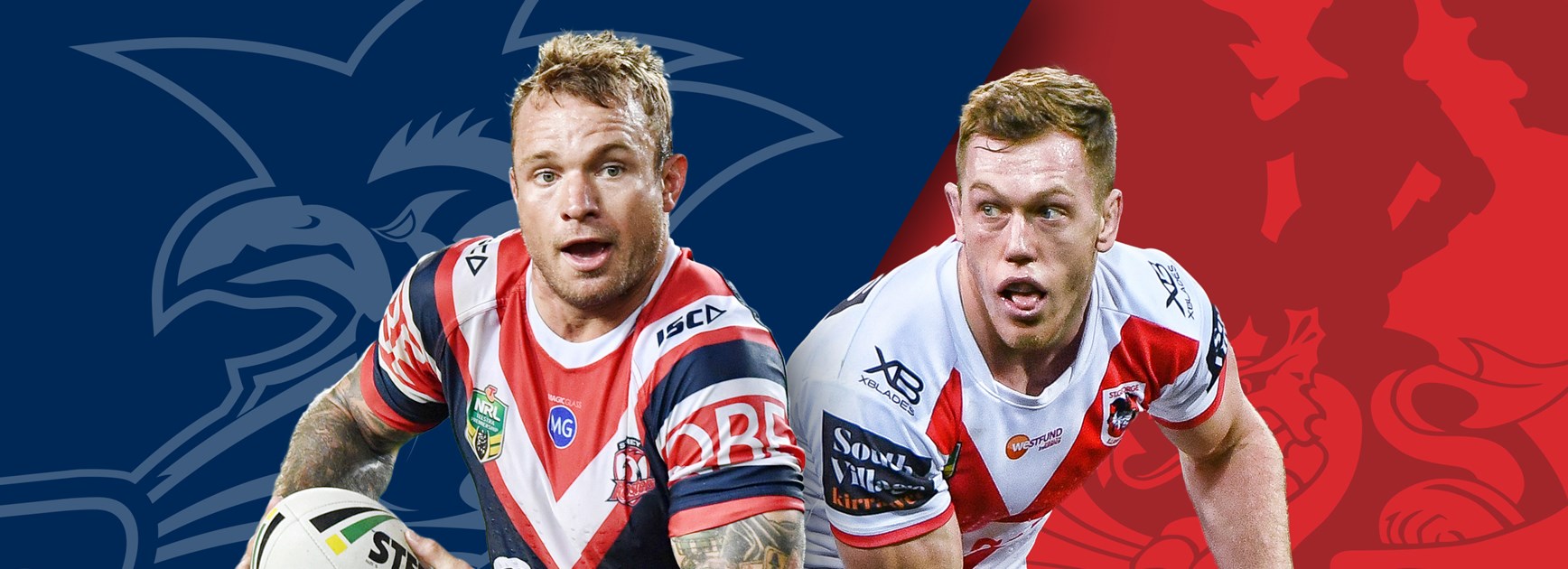 Roosters v Dragons: Liu to start; Frizzell return