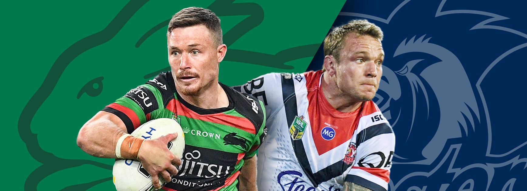 Rabbitohs v Roosters: Burns to start for Graham, Roosters unchanged