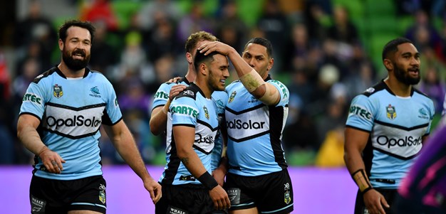 Holmes lifts Sharks to win over rivals Melbourne