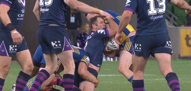 Cam Smith leaves field injured