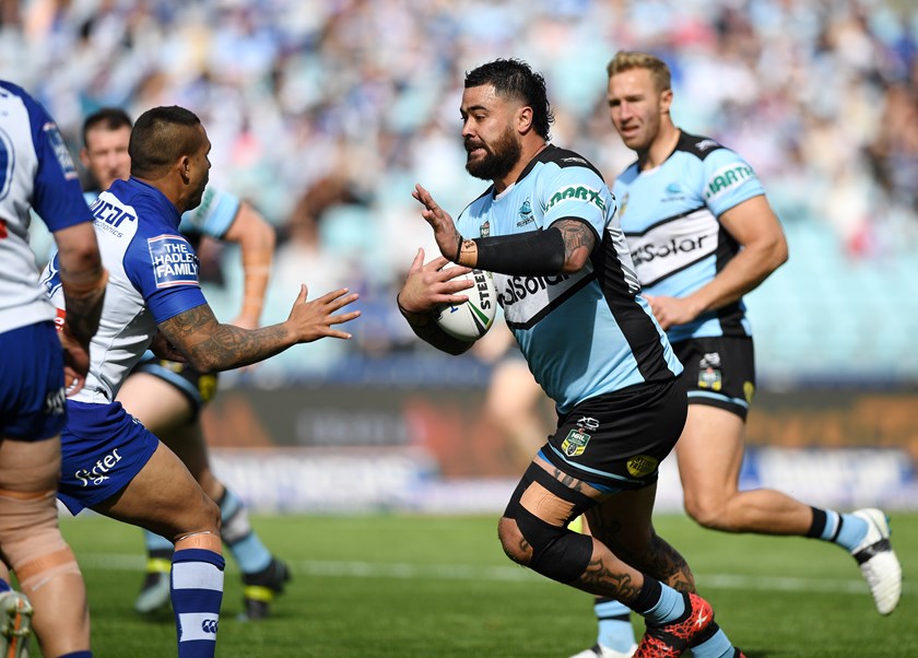 Sharks prop Andrew Fifita.