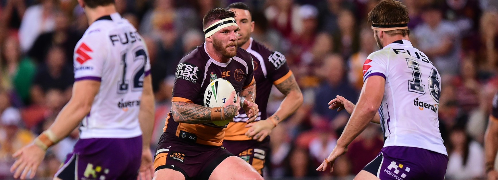 Broncos lock Josh McGuire.