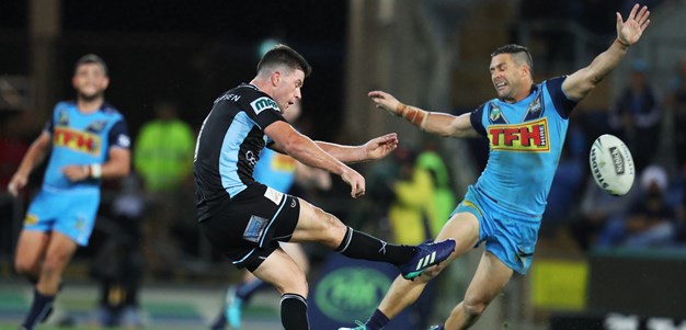 Sharks edge Titans by a point