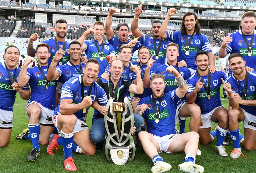 The 2019 Newtown Jets premiership winning team featured nine current Sharks players
