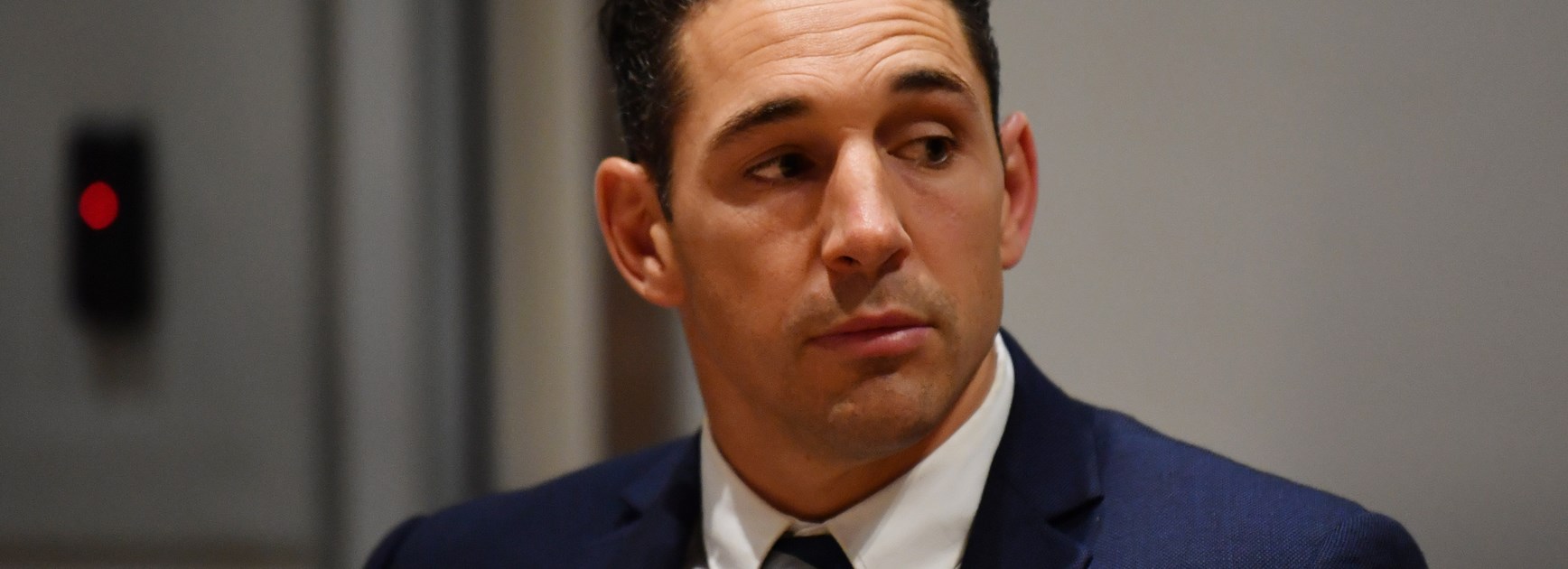 Billy Slater at the judiciary on Tuesday.
