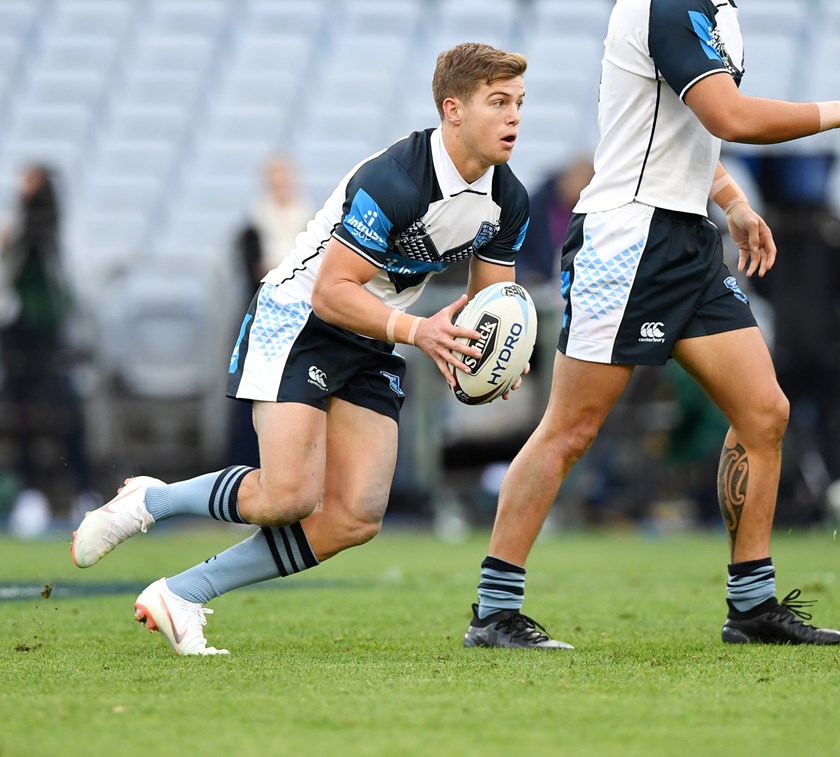 Blayke Brailey in action for the NSW Intrust Super Premiership Residents side.