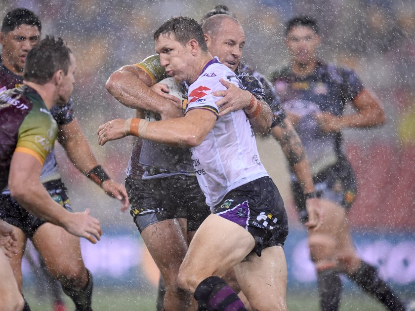 Storm forward Ryan Hoffman.