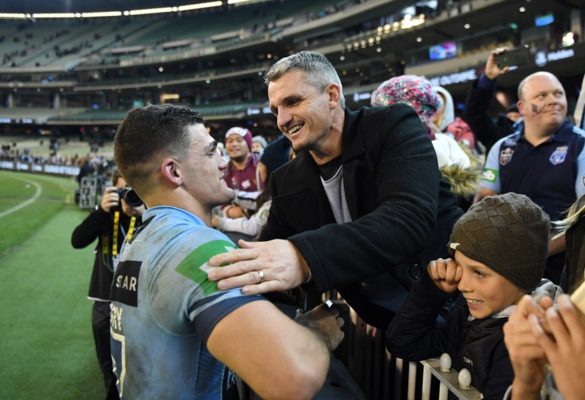 Nathan and Ivan Cleary.