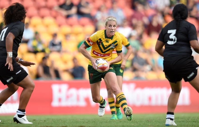 Jillaroos half Ali Brigginshaw.