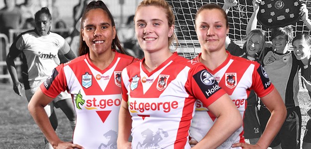 From soccer stars to NRLW: Dragons trio set to make history
