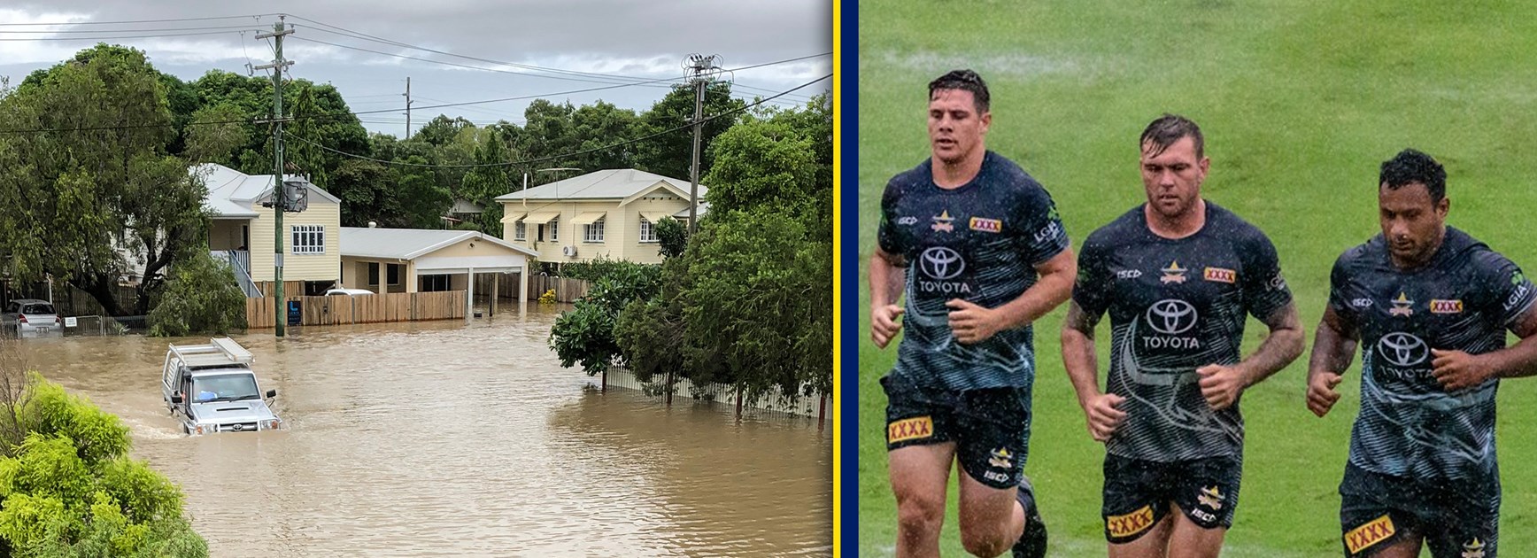 Townsville has been devastated by floods in the past week.