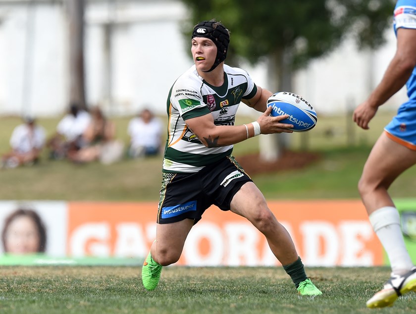 Josh Cleeland, in action for the Ipswich Jets in 2015, has returned to Ipswich after three seasons at Canterbury.
