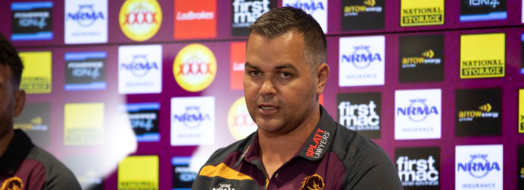 Brisbane mentor Anthony Seibold.