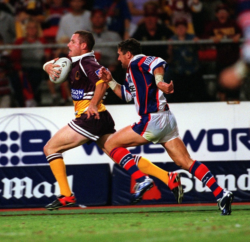 Walker's blistering pace netted him 40 tries in 67 games for Brisbane.
