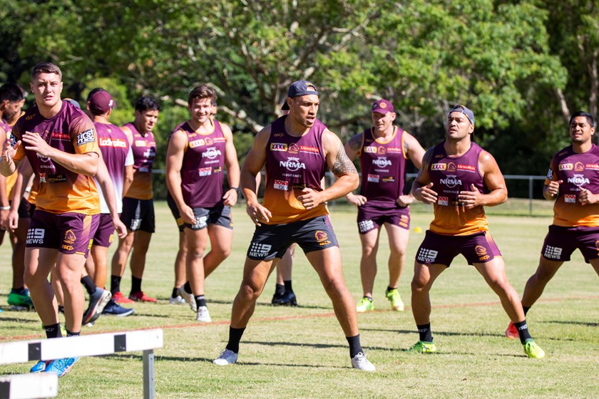 Broncos forward Sam Tagataese.