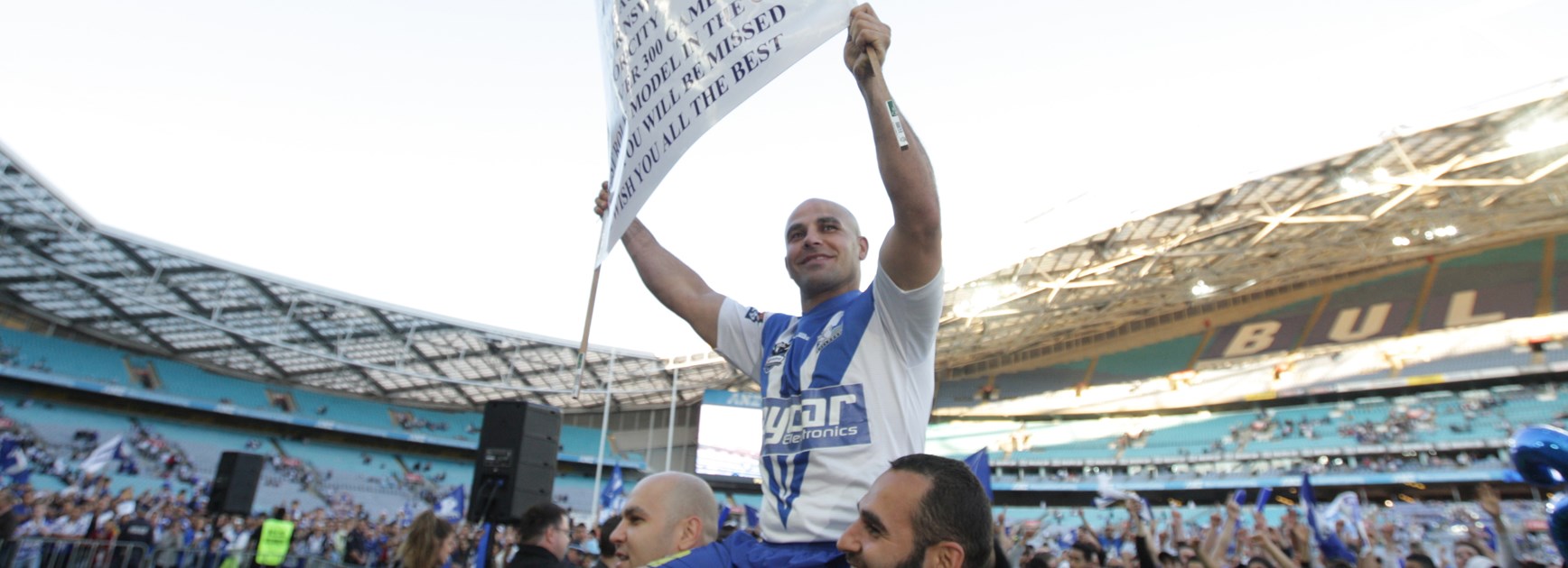 Hazem El Masri says goodbye.