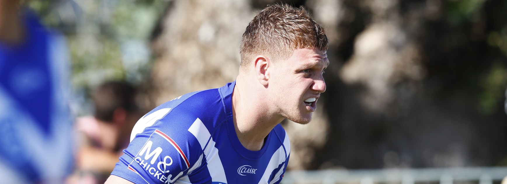 Bulldogs prop Dylan Napa.