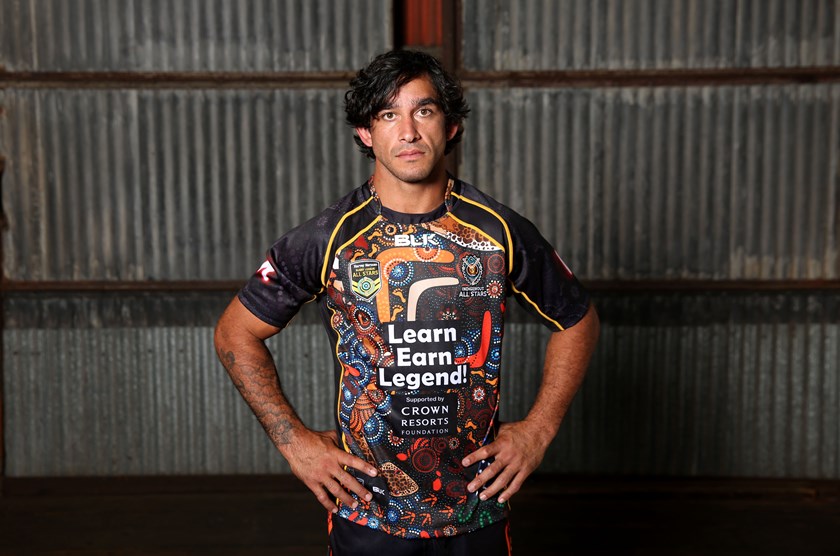 Indigenous rugby league icon Johnathan Thurston.