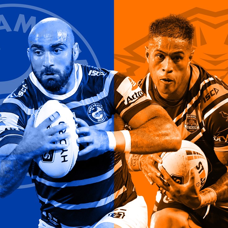 Eels v Wests Tigers: Arthur turns to young guns; Tigers unchanged