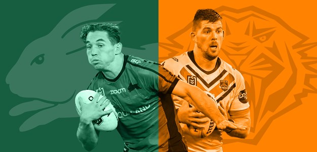 Rabbitohs v Wests Tigers: Bunnies unchanged; Momirovski replaces Fonua