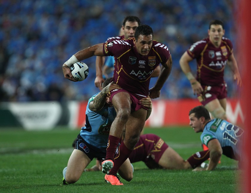 Former Maroons centre Justin Hodges.