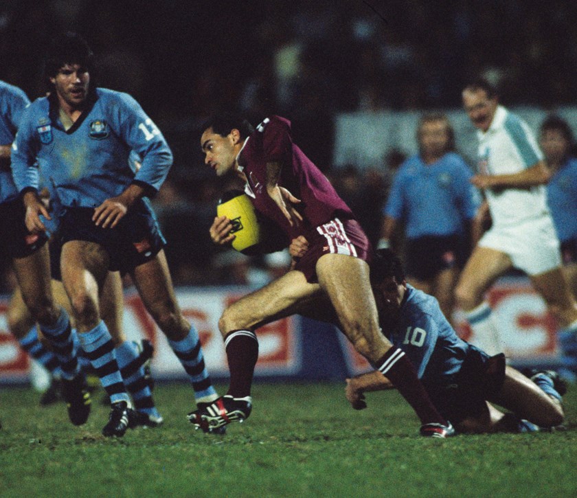Former Maroons and Kangaroos centre Dale Shearer.