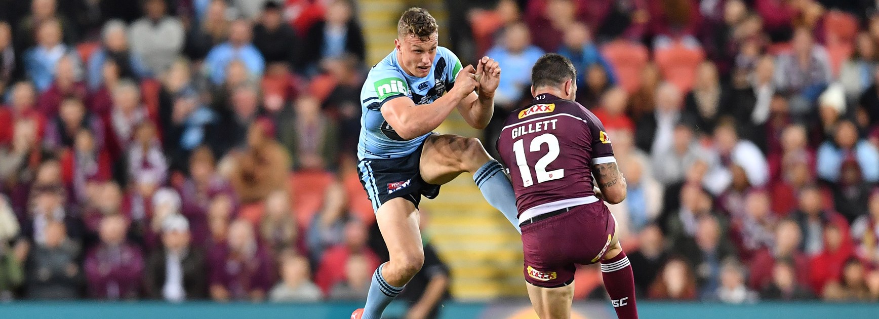 Origin I played at 25% greater intensity than NRL game