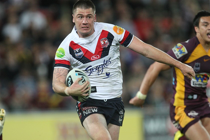 Shaun Kenny-Dowall in his playing days with the Roosters.