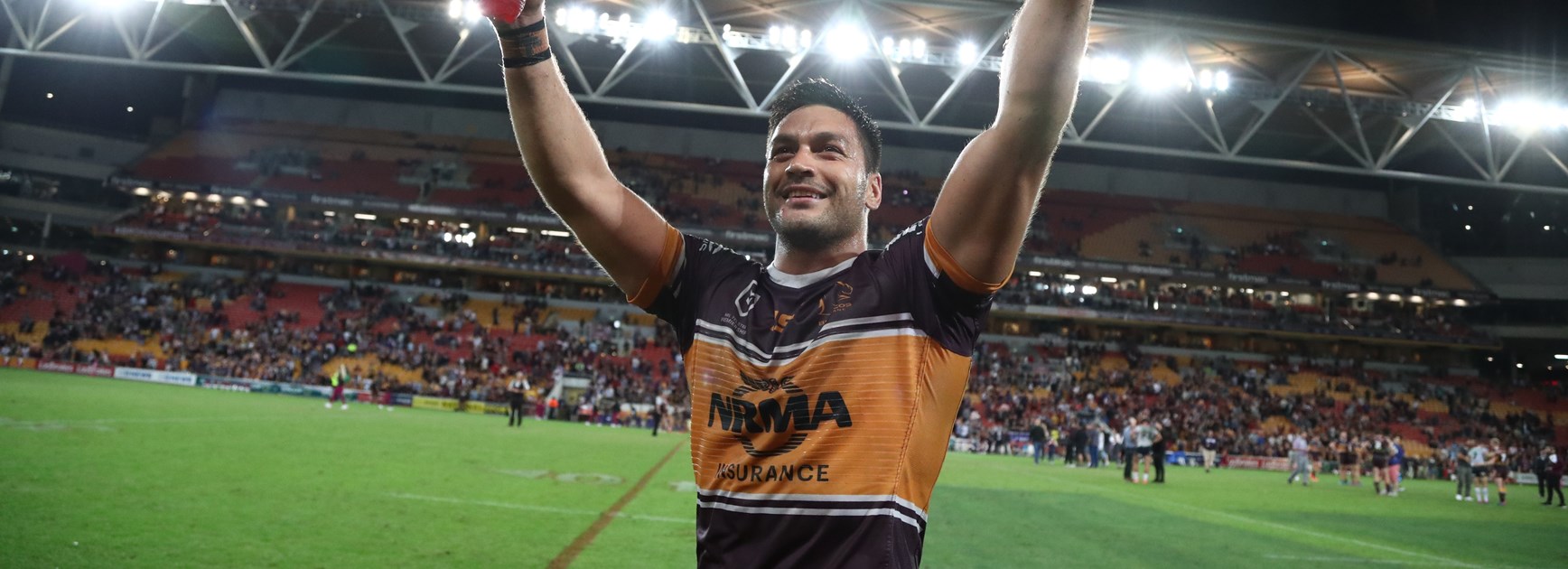 Broncos back-rower Alex Glenn.