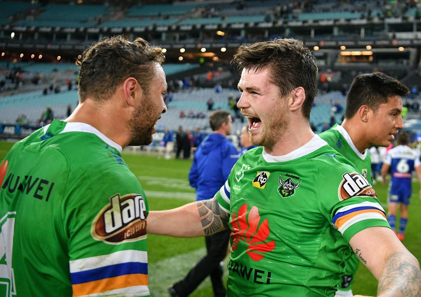 Raiders John Bateman and Sebastian Kris.