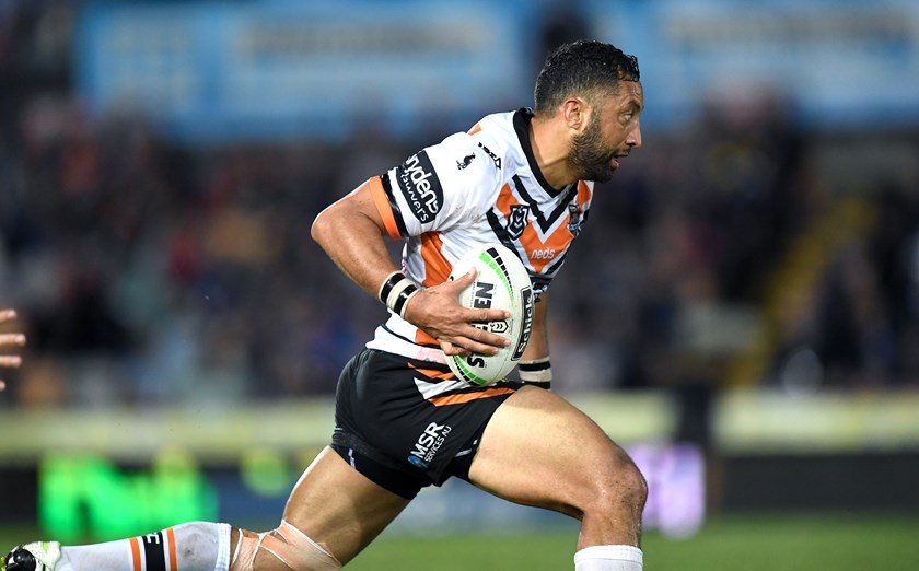 Wests Tigers five-eighth Benji Marshall.