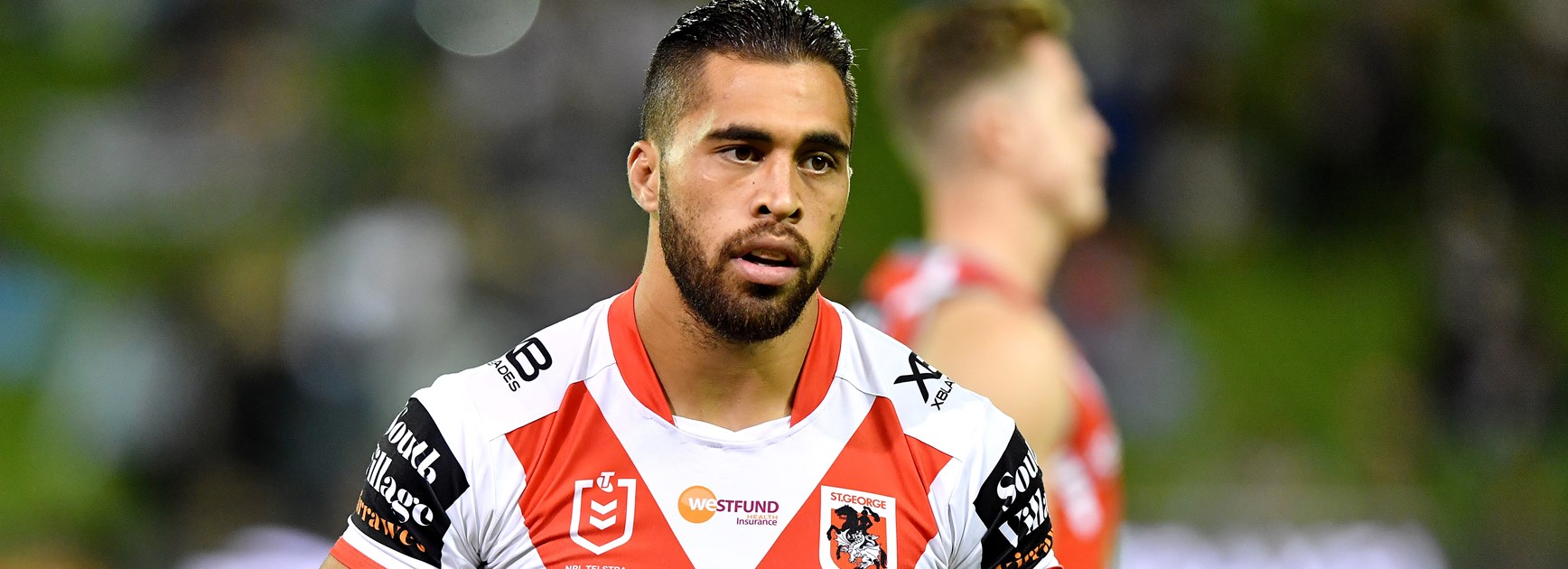 Dragons winger Jordan Pereira.