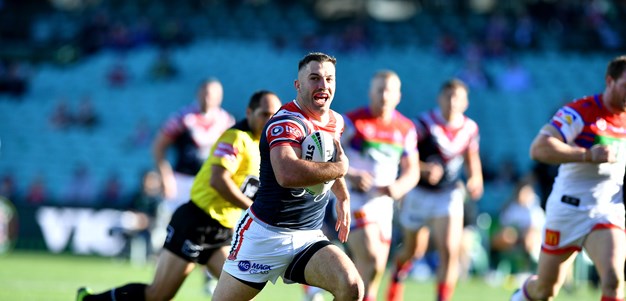 Roosters turn on the flair to thrash Knights