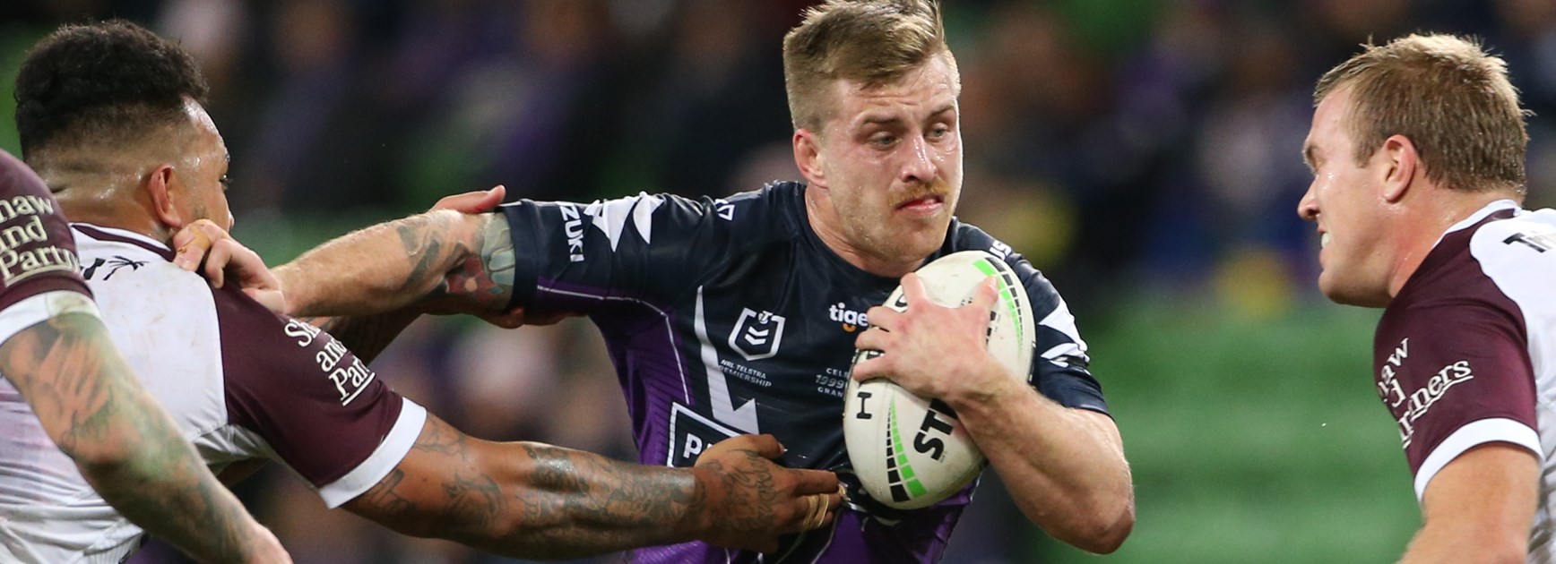 Storm five-eighth Cameron Munster.