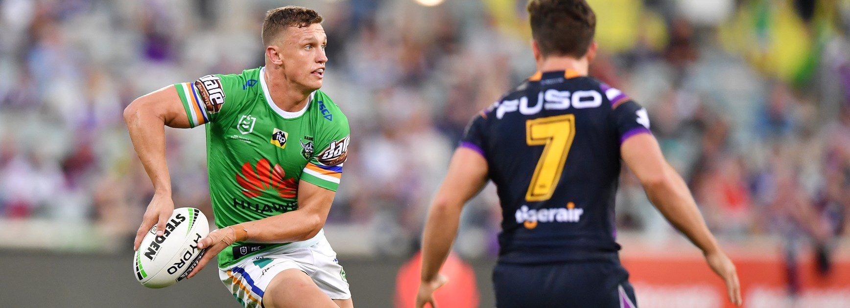 Canberra five-eighth Jack Wighton.