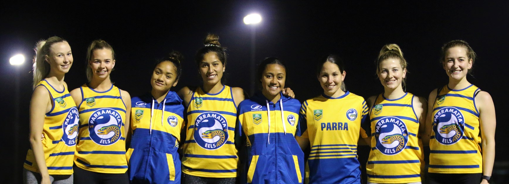 It's family first in the Parramatta Eels women's NRL Touch team. 