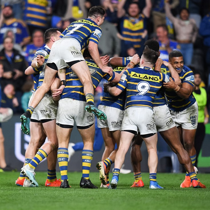 Sivo bags a hat-trick as Eels leapfrog Manly into fifth spot