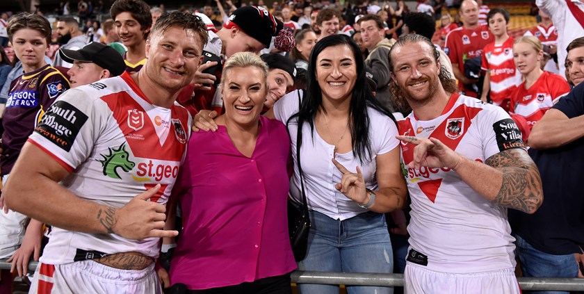 Tariq Sims with sisters Ruan and CJ, and brother Korbin 