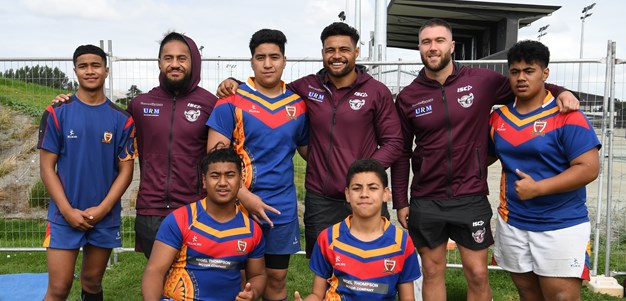 Taufua reaches out to Christchurch community