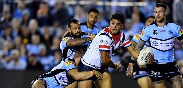 Cronk scores at Roosters carve up Sharks