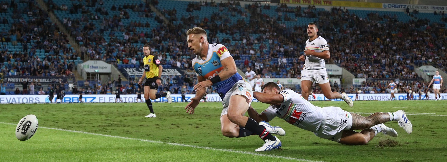 Bryce Cartwright's penalty try.