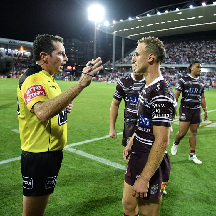 Hasler not happy his team denied an escort penalty
