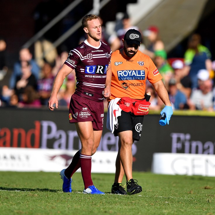 Cherry-Evans racing clock for Origin after ankle surgery