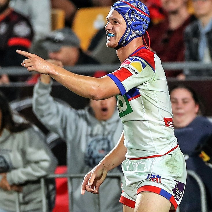 Ponga stars as Knights outlast Warriors