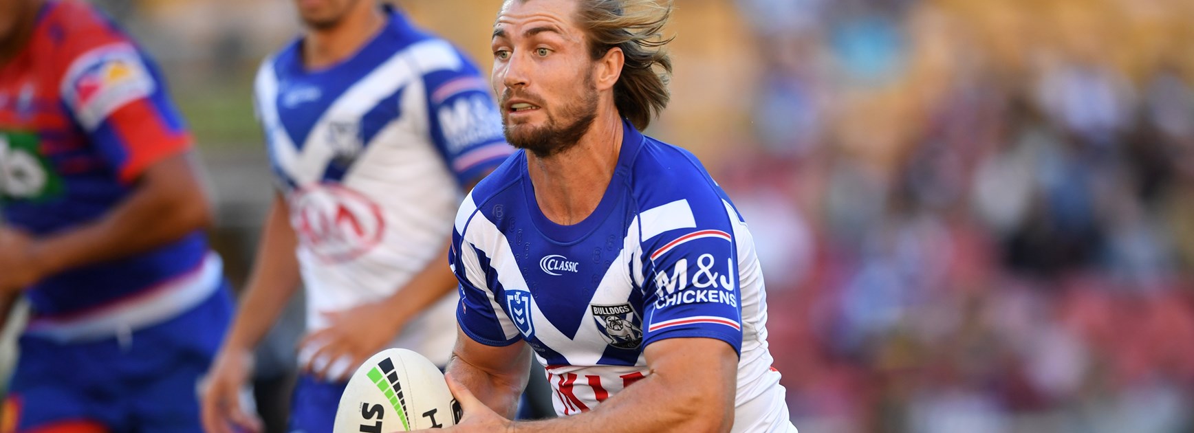 Bulldogs five-eighth Kieran Foran.