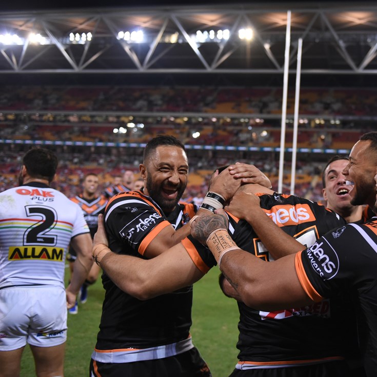 Marshall, Mbye star as Wests Tigers trounce Panthers