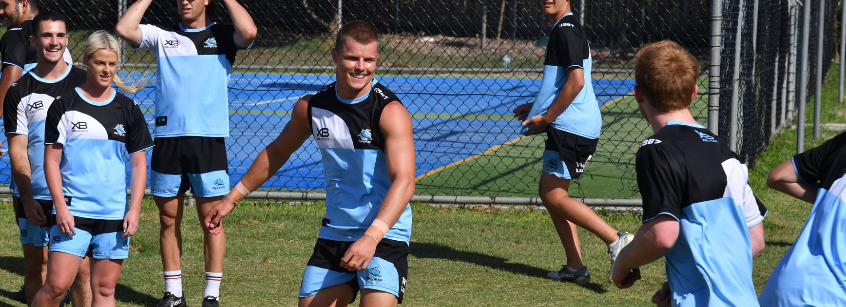 Sharks hooker Jayden Brailey.
