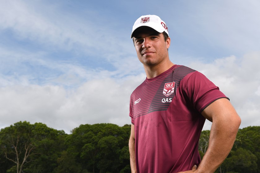 Storm halfback Brodie Croft in the pre-season Emerging Maroons camp.