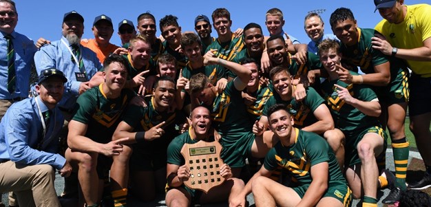 Queenslanders Walker and Howarth shine in Australian Schoolboys big win