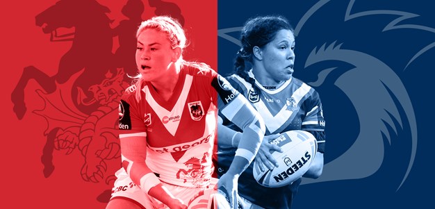 NRLW Dragons v Roosters: Centres clash sizzles; Pressure on Sims and co
